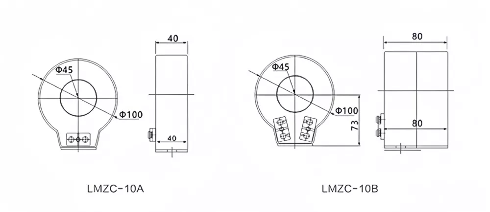 Through Core Current Transformer